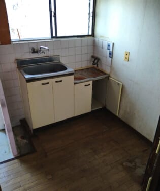 大阪府大阪市西区 E様の不用品回収作業後のご自宅の写真