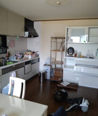 奈良県葛城市 F様の不用品回収作業前のご自宅の写真