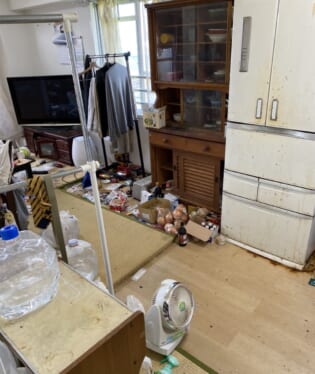 大阪府大阪市西淀川区 G様の不用品回収作業前のご自宅の写真