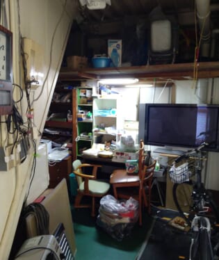 奈良県吉野郡天川村 Z様の不用品回収作業前のご自宅の写真