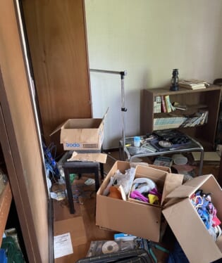 京都府京田辺市 A様の不用品回収作業前のご自宅の写真