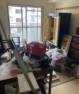 京都府与謝郡伊根町 F様の不用品回収作業前のご自宅の写真