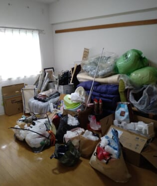 京都府与謝郡与謝野町 G様の不用品回収作業前のご自宅の写真