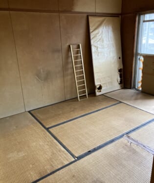 大阪府大阪市住吉区 U様の不用品回収作業後のご自宅の写真