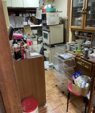 奈良県山辺郡山添村 D様の不用品回収作業前のご自宅の写真