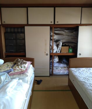 奈良県生駒郡安堵町 F様の不用品回収作業前のご自宅の写真
