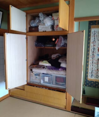 奈良県吉野郡川上村 M様の不用品回収作業前のご自宅の写真