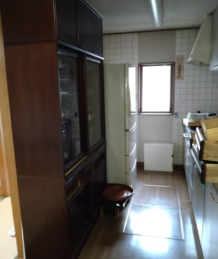 大阪府池田市 T様の不用品回収作業前のご自宅の写真