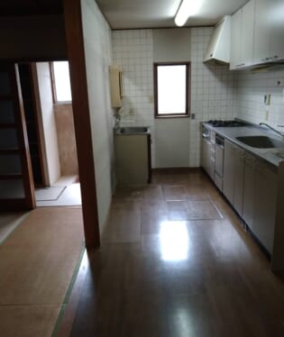 大阪府池田市 T様の不用品回収作業後のご自宅の写真