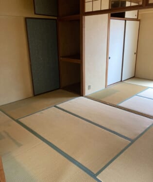京都府京都市中京区の不用品回収作業後のご自宅の写真