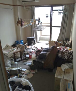 京都府南丹市 K様の不用品回収作業前のご自宅の写真