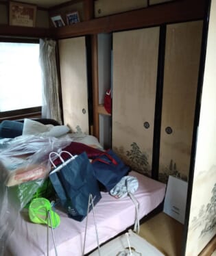 大阪府大阪市 T様の遺品整理作業前のご自宅の写真