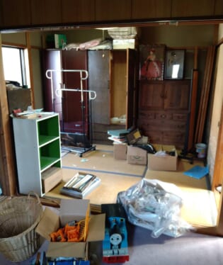 京都府京丹後市 B様の不用品回収作業前のご自宅の写真