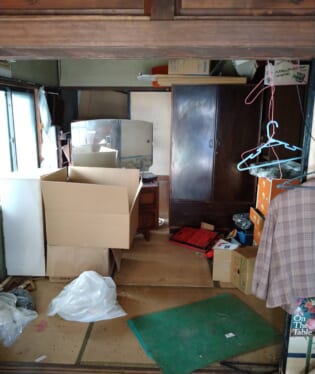 京都府与謝郡伊根町 K様の不用品回収作業前のご自宅の写真