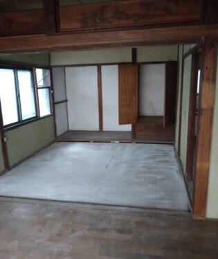 京都府与謝郡伊根町 K様の不用品回収作業後のご自宅の写真