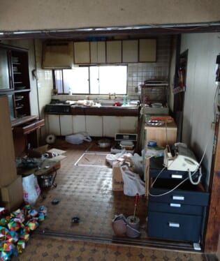京都府京都市山科区 S様の不用品回収作業前のご自宅の写真