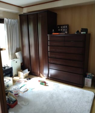 大阪府大阪市旭区 H様の不用品回収作業前のご自宅の写真