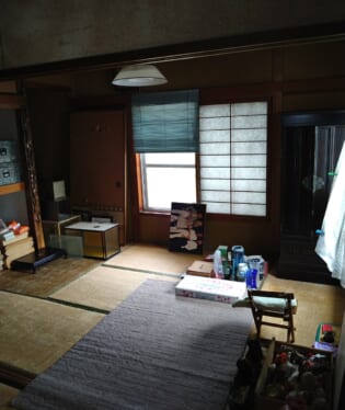 奈良県吉野郡黒滝村 G様の不用品回収作業前のご自宅の写真
