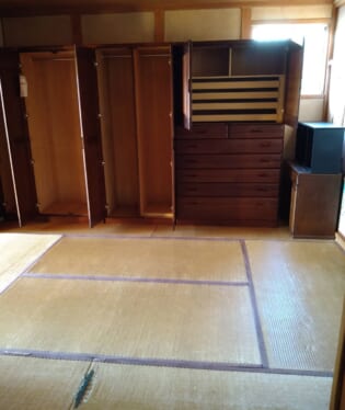 奈良県吉野郡野迫川村 B様の不用品回収作業後のご自宅の写真