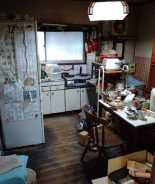 大阪府大阪市東成区 G様の不用品回収作業前のご自宅の写真