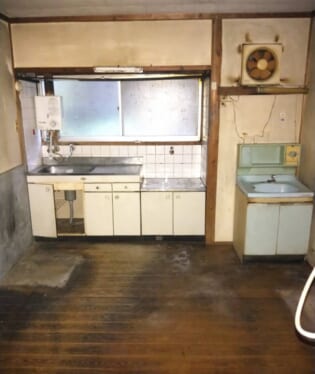大阪府大阪市東成区 G様の不用品回収作業後のご自宅の写真