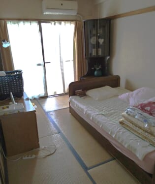 大阪府大阪市東淀川区 J様の不用品回収作業前のご自宅の写真