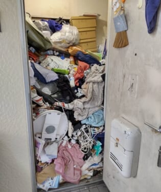 奈良	M様のゴミ屋敷片付け前のご自宅の写真
