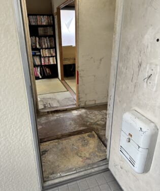 奈良	M様のゴミ屋敷片付け後のご自宅の写真