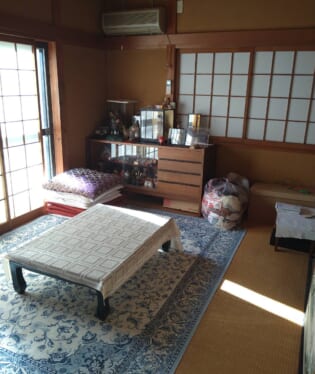 大阪府大阪市此花区 M様の不用品回収作業前のご自宅の写真