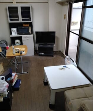 奈良県桜井市 T様の不用品回収作業前のご自宅の写真