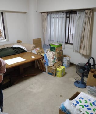 京都府宇治市 U様の不用品回収作業前のご自宅の写真