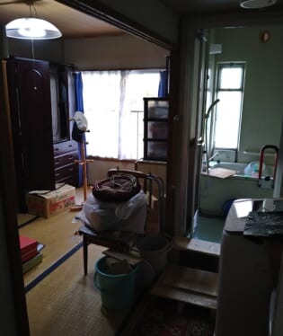 大阪府堺市堺区 I様の不用品回収作業前のご自宅の写真