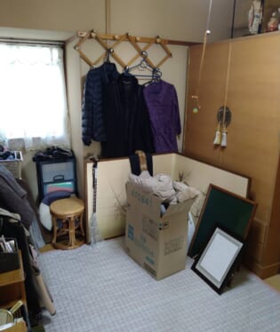 大阪府大阪市都島区 M様の不用品回収作業前のご自宅の写真