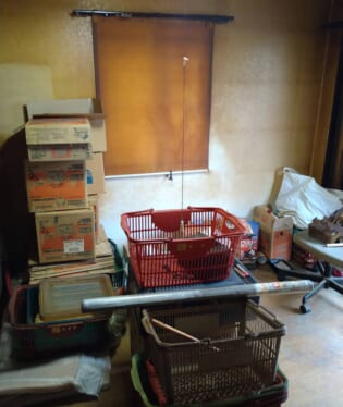 大阪府池田市 O様の不用品回収作業前のご自宅の写真