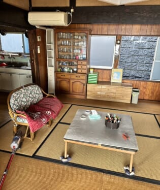 奈良県生駒郡安堵町 W様の不用品回収作業前のご自宅の写真