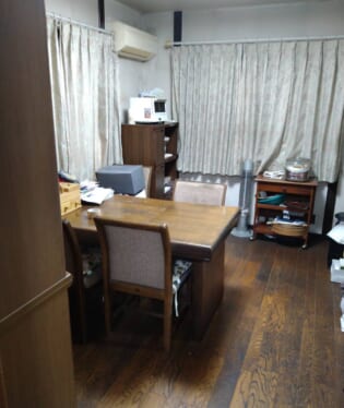 大阪府泉佐野市 T様の不用品回収作業前のご自宅の写真