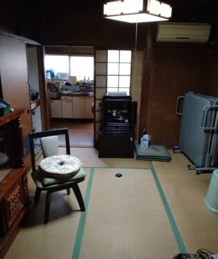 大阪府堺市西区 K様の不用品回収作業前のご自宅の写真