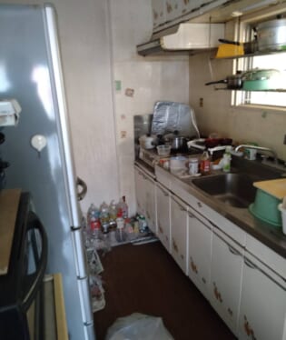 大阪府大阪市住之江区 O様の不用品回収作業前のご自宅の写真