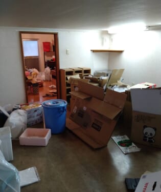 大阪府堺市東区 M様の不用品回収作業前のご自宅の写真