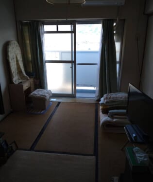 奈良県北葛城郡上牧町 K様の不用品回収作業前のご自宅の写真
