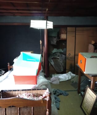 奈良県北葛城郡上牧町 K様の不用品回収作業前のご自宅の写真