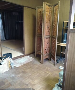 奈良県吉野郡天川村 B様の不用品回収作業前のご自宅の写真