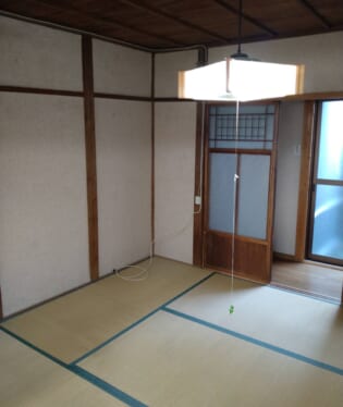 京都府京都市右京区 A様の不用品回収作業後のご自宅の写真