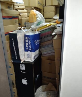 奈良県山辺郡山添村 G様の不用品回収作業前のご自宅の写真
