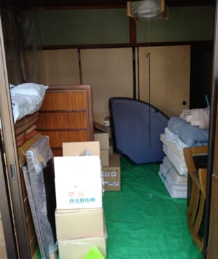 京都府京都市東山区 S様の不用品回収作業前のご自宅の写真