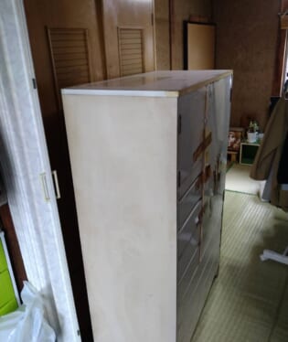 奈良県生駒郡安堵町 S様の不用品回収作業前のご自宅の写真