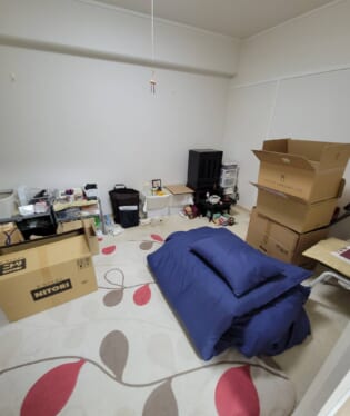 奈良県生駒郡三郷町 A様の不用品回収作業前のご自宅の写真