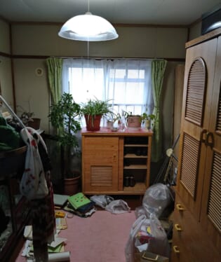 京都府相楽郡和束町 A様の不用品回収作業前のご自宅の写真