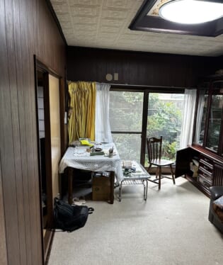 京都府京都市東山区 H様の不用品回収作業前のご自宅の写真