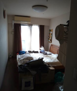 大阪府門真市 D様の不用品回収作業前のご自宅の写真